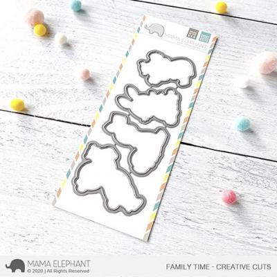 Mama Elephant Creative Cuts - Family Time